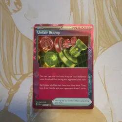 Unfair Stamp 165/167 Sv06: Twilight Masquerade NM Pokemon TCG - Image 1