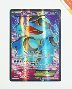 Pokemon Seismitoad Ex 106/111 Colpi Furiosi Italiano Holo - Image 1