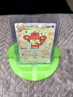 Pokemon Simisear VSTAR GG37/GG70 Crown Zenith Galarian Gallery Holo Ultra Rare - Image 1