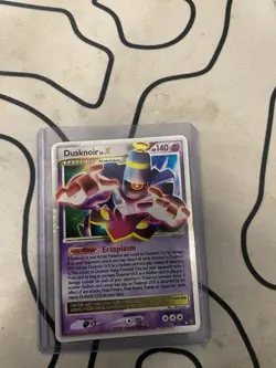 Pokemon TCG Dusknoir LV.X Stormfront Holo Rare Card 96/100 NM Condition - Image 1
