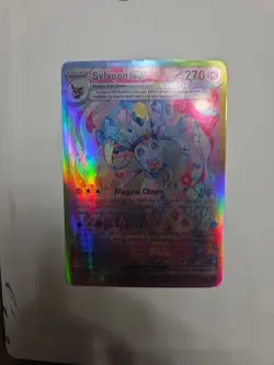 Pokemon TCG Sylveon EX Holo Prismatic Evolutions Card 156/131 M/Nm English - Image 2