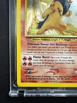 Pokemon Typhlosion 17/111 Neo Genesis 2000 Rare Holo Near Mint - Image 5