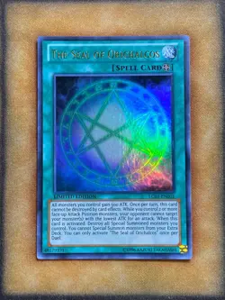 Yugioh The Seal of Orichalcos LC03-EN001 Ultra Rare Limited Edition LP - Image 1