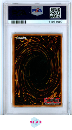 BLUE-EYES WHITE DRGN. LEGENDARY COLL YU-GI-OH! LEGENDARY COLL 2010 EN004 PSA 9 - Image 2