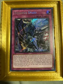 Yugioh - Dominus Spark - 1st Edition - BLZD-EN077 - Near Mint - Secret Rare - Image 1
