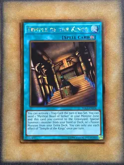 Yugioh Temple of the Kings PGL2-EN056 Gold Rare NM - Image 1