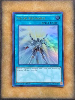 Yugioh Solar Recharge BLLR-EN045 Ultra Rare 1st Ed NM - Image 1