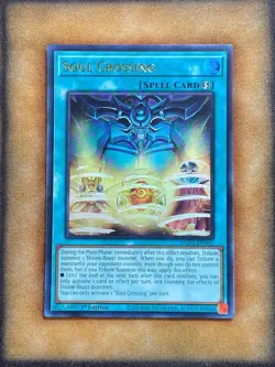 Yugioh Soul Crossing EG01-EN002 Ultra Rare 1st Ed NM - Image 1