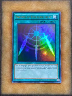 Yugioh Swords of Revealing Light YGLD-ENB17 Ultra Rare NM - Image 1