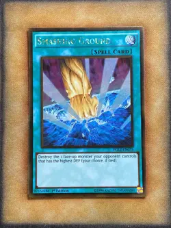 Yugioh Smashing Ground PGL2-EN075 Gold Rare 1st Ed NM - Image 1