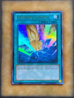 Yugioh Smashing Ground LCYW-EN275 Ultra Rare 1st Ed LP - Image 1