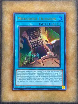 Yugioh Mimighoul Dungeon INFO-EN094 Ultra Rare 1st Ed NM - Image 1