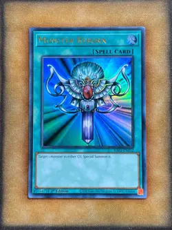 Yugioh Monster Reborn RA03-EN052 Ultra Rare 1st Ed NM - Image 1