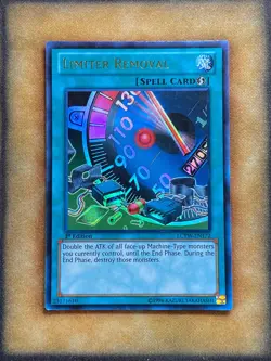 Yugioh Limiter Removal LCYW-EN172 Ultra Rare 1st Ed NM - Image 1