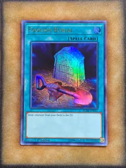 Yugioh Foolish Burial BLHR-EN057 Ultra Rare 1st Ed NM - Image 1
