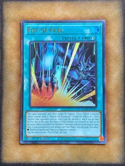 Yugioh Fist of Fate EG01-EN003 Ultra Rare 1st Ed NM - Image 1