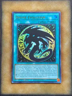 Yugioh Divine Evolution EG01-EN004 Ultra Rare 1st Ed NM - Image 1