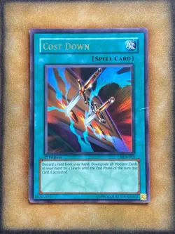 Yugioh Cost Down DCR-053 Ultra Rare 1st Ed MP - Image 1