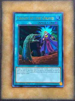 Yugioh Called by the Grave RA01-EN057 Ultra Rare 1st Ed NM - Image 1