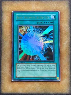 Yugioh Burst Stream of Destruction AST-038 Ultra Rare 1st Ed MP - Image 1