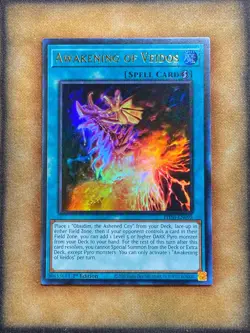 Yugioh Awakening of Veidos PHNI-EN095 Ultra Rare 1st Ed NM - Image 1