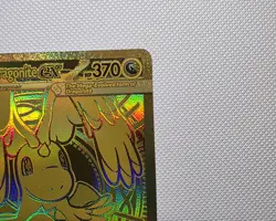 Mega Dragonite Ex 295/217 GOLD HYPER RARE, POKEMON, ASCENDED HEROES - Pack Fresh - Image 3