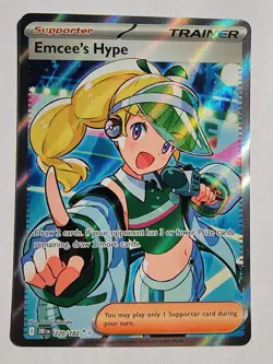 Emcee's Hype 2025 Pokemon #220 Ultra Rare - Destined Rivals - NEAR MINT - MINT!! - Image 1