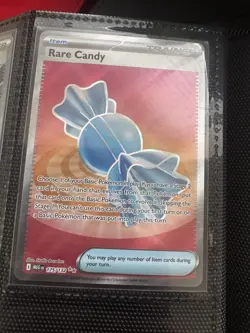 Pokemon TCG Rare Candy 175/132 Mega Evolutions Full art Pack Fresh - Image 1