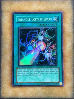 Yugioh Triangle Ecstasy Spark RDS-EN039 Super Rare 1st Ed NM - Image 1