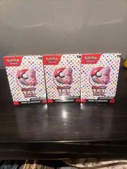 Lot of THREE (3) Brand New and Sealed Pokemon TCG: 151 booster bundles - Image 1
