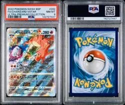 POKEMON PSA 8 CHARIZARD VSTAR FULL ART SWSH262 PROMO ULTRA PREMIUM COLLECTION - Image 3