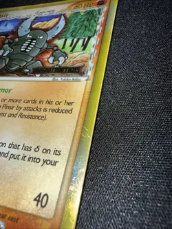 Pokemon TCG Pinsir (Delta Species) Holo Rare Dragon Frontiers 9/101 MP - Image 2