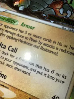 Pokemon TCG Pinsir (Delta Species) Holo Rare Dragon Frontiers 9/101 MP - Image 3