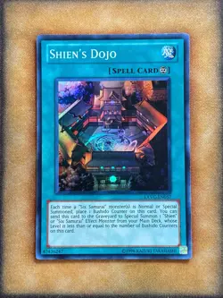 Yugioh Shien's Dojo EXVC-EN057 Super Rare LP - Image 1