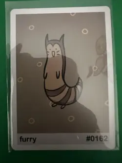 Furry - Furret #162 Pookiemoot Series 2 Custom Fan Art Pokemon - Image 1