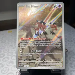 Mr. Mime IR 179/165 Scarlet & Violet 151 Pokemon TCG - Image 1