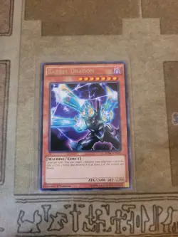 YUGIOH BARREL DRAGON DPBC-EN041 RARE 1ST ED NM - Image 1