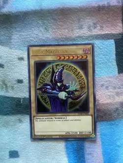 Dark Magician 25th-EN001 Ultra Rare Yugioh NM Battle of Chaos 1st Edition Foil - Image 1