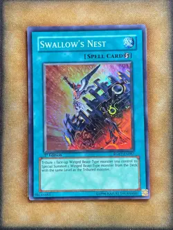 Yugioh Swallow's Nest RGBT-EN087 Super Rare 1st Ed NM - Image 1
