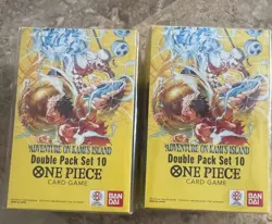 Bandai One Piece Card Game Adventure on Kami's Island Double Pack Set 10 2 Boxes - Image 1