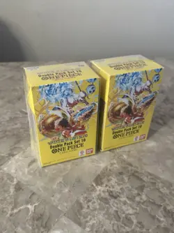 Bandai One Piece Card Game Adventure on Kami's Island Double Pack Set 10 2 Boxes - Image 2