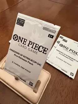 One piece Kindoms of Intrigue OP-04 Pre release Pack Set of 8 - Image 3