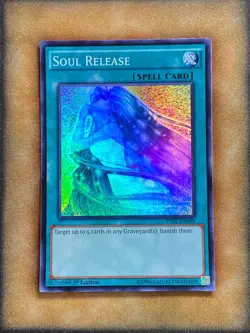 Yugioh Soul Release THSF-EN048 Super Rare 1st Ed NM - Image 1