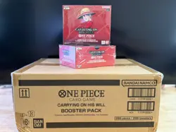 Lot of (2) One Piece TCG OP-13 Carrying On His Will Booster Boxes SEALED - Image 1
