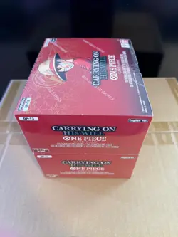 Lot of (2) One Piece TCG OP-13 Carrying On His Will Booster Boxes SEALED - Image 3