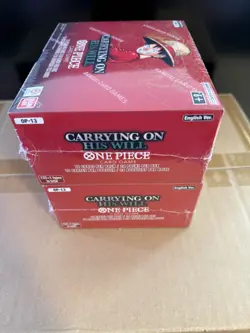 Lot of (2) One Piece TCG OP-13 Carrying On His Will Booster Boxes SEALED - Image 4