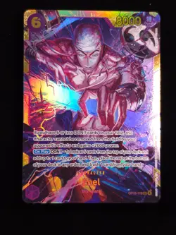 Enel OP15-118 SEC Secret Rare One Piece TCG Adventure on Kami's Island - Image 1