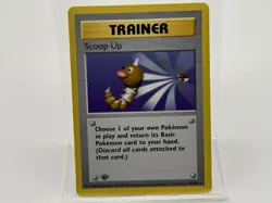 Pokemon Card 1st Edition Scoop Up 78/102 Base Set Shadowless Rare Trainer WOTC - Image 3