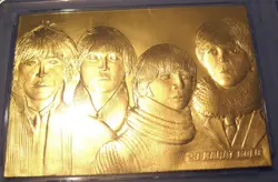 THE BEATLES 23k GOLD TRADING CARD FOR SALE ALBUM COVER LP 60s Retro Liverpool UK - Image 4