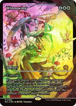 Winnowing Foil Japan Showcase Lorwyn Eclipsed NM MTG - Image 1